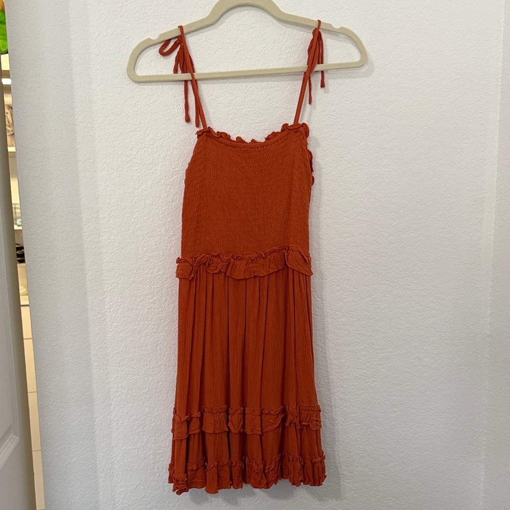 Forever 21 Rust Sleeveless Dress